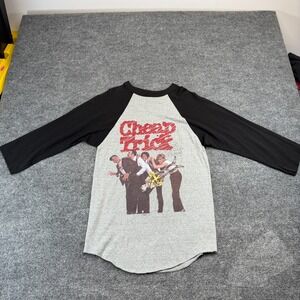 Vintage 1983 Cheap Trick Tour Shirt Medium Winterland Raglan Next Position Pleas